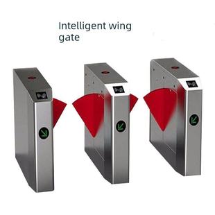 摆闸人行通道闸机人脸识别翼闸刷卡扫二维码门禁系统工地小区景区