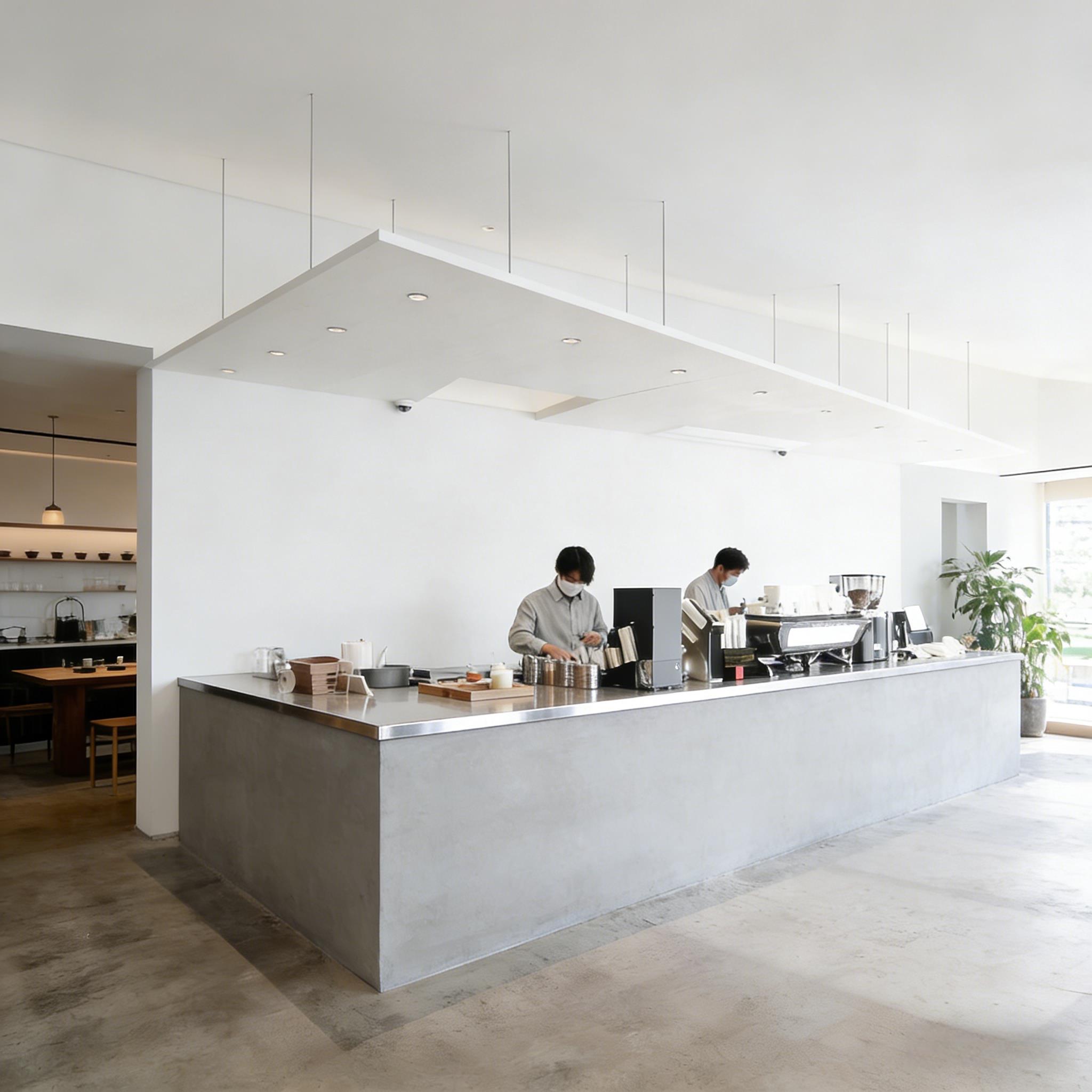 咖啡店吧台餐饮店转角水吧台收银台一体柜不锈钢前台接待桌