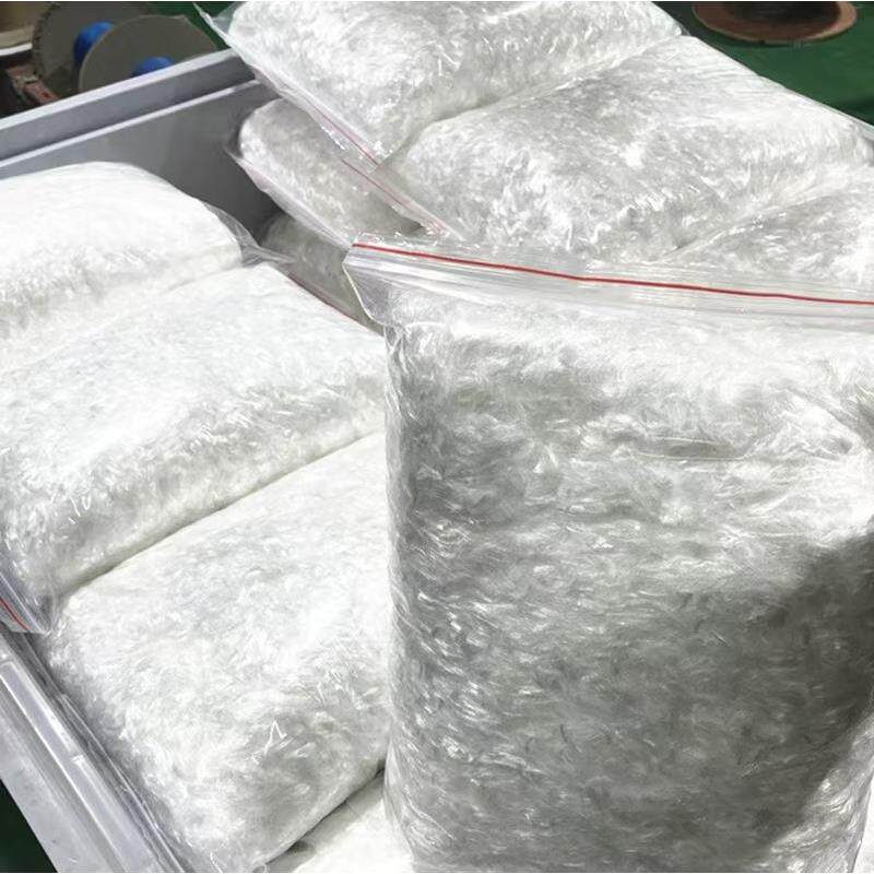 超高分子量PE纤维聚乙烯纤维短切混凝土抗裂增强加固高强高模量