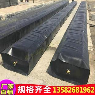八角带内衬外套空心板内模定做 桥梁预制梁橡胶充气气囊充气芯模