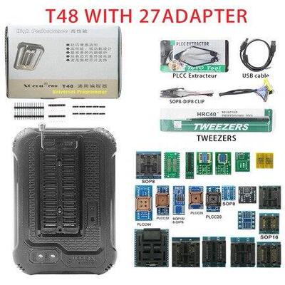 T48 TL866II USB编程器笔记本路由BGA液晶主板bios 汽车NAND烧