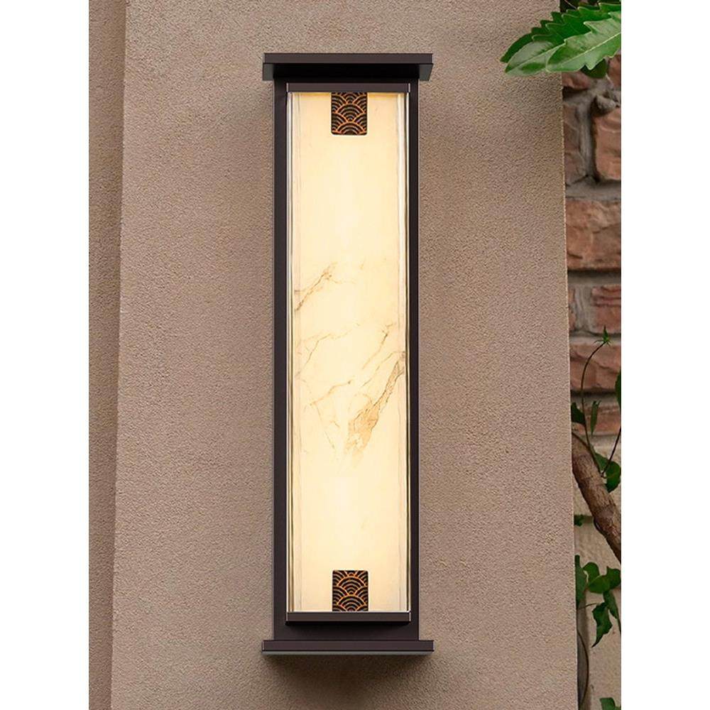 太阳能户外防水壁灯简约仿云石别墅庭院阳台室外长条大门两侧墙灯,家装灯饰光源,户外壁灯,淘宝优惠券,粉丝福利购,淘宝优惠卷