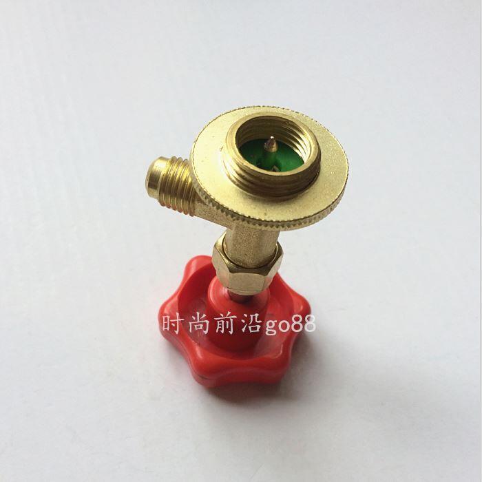 。冷媒开瓶器r134a制冷剂开启阀r22雪种匙汽车空调加氟工具r600