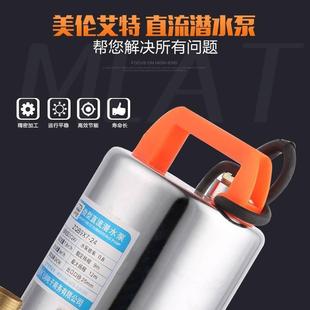 抽水泵伏电高动车12v24v48v60v72v水泵农用扬程潜水泵直流电瓶车