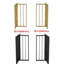 实木玻璃大理石岩板桌子支架桌腿桌脚办公桌电脑书桌大板桌餐桌架