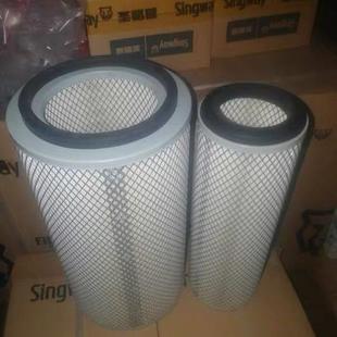 k2036空气滤芯适用于玉柴4108 4110东风145货车收割机挖掘机原装