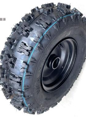 ATV四轮电动摩托 托沙滩车卡丁车13X5.0-6寸蝴蝶花真空胎轮胎轮毂