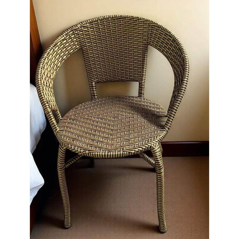 阳台加固桌椅庭院藤椅客厅简约单人靠背椅腾椅休闲户外防藤编椅子