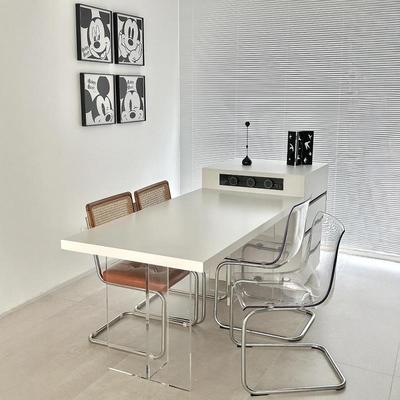 2025新款岛台餐桌一体家用可伸缩储物厨房小户型导台倒台岩板倒台