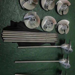 冲浪板螺旋桨喷泵动力桨喷泵叶轮铝合金叶轮
