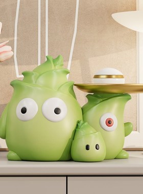 竹笋钥匙收纳玄关摆件高级感小众客厅鞋柜桌面装饰品乔迁新居礼物