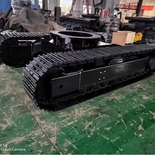 工程机械挖掘机履带底盘下车结构件 升降机打桩机液压履带底盘