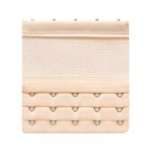 松紧高弹力五排扣内衣加长扣文胸延长扣5排内衣扣U背扣搭扣胸罩扣