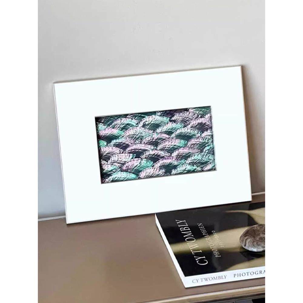 艺术小众客厅卧室装修画设计师餐厅高档米箱沙发背景墙挂画