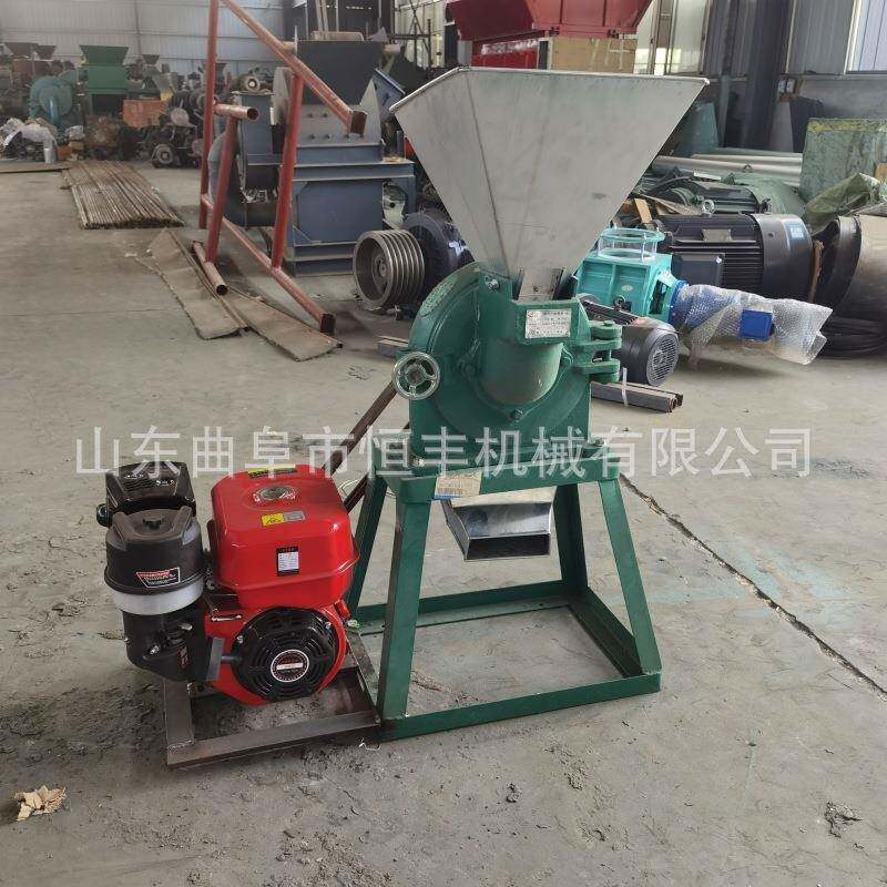 170汽油机款杂粮粉碎机结块石膏尿素化肥打散机辣椒面茴香打粉机