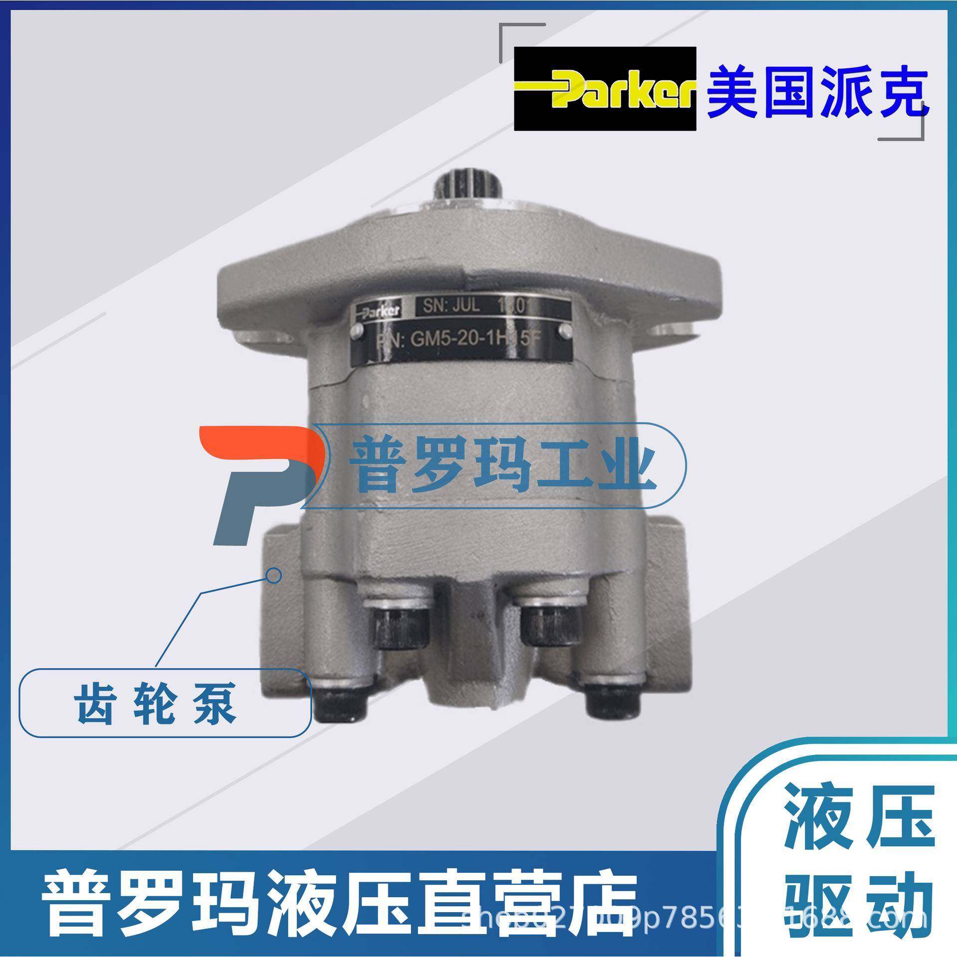 派克液压齿轮泵油泵G5-5-1H15R-20RG5-6-1H15R-20RG5-8-1H15R-R