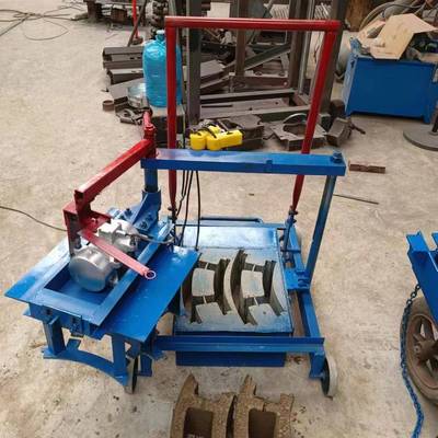 水泥砖小型液压水泥粘土八字砖砖机大型空心砖机乐高砖水泥砖机器