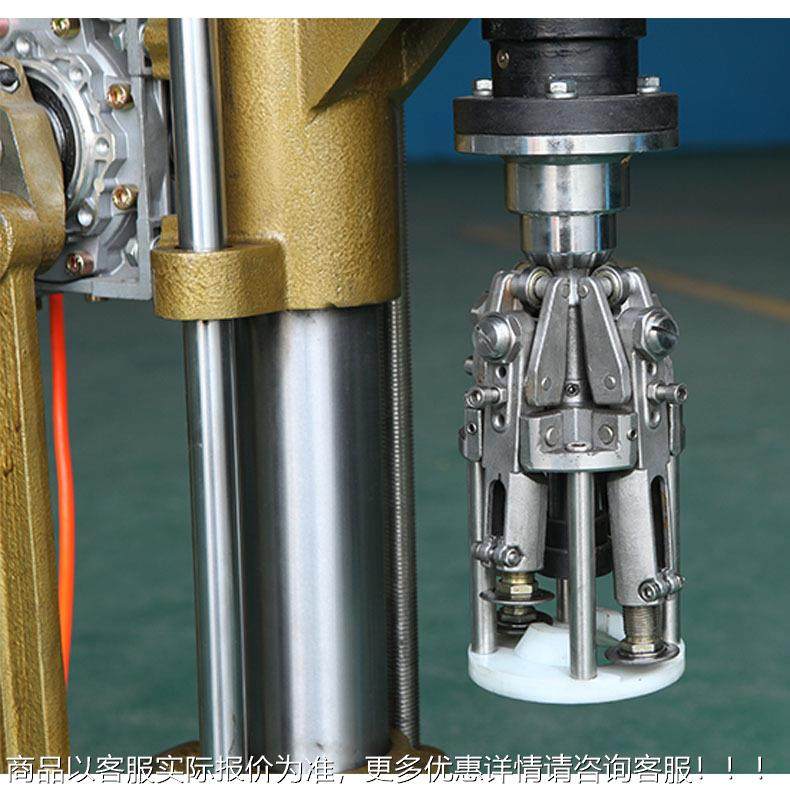 半自动旋机 酒橄榄油铝592盖玻机璃盖瓶葡萄洋酒封口 平摆旋盖锁