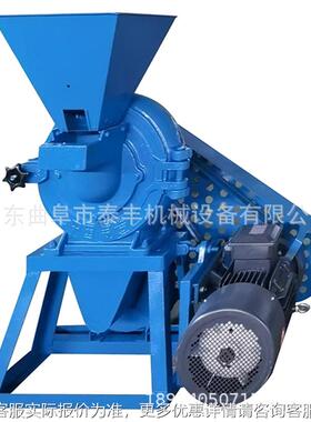 大型多功能IUQ粉碎饲机机养殖用齿爪式自吸商式玉米化料工业磨粉