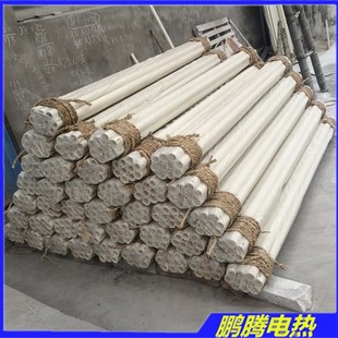 刚玉管99氧化铝管耐高温陶瓷管陶瓷棒长度100mm氧化锆氧化镁陶瓷