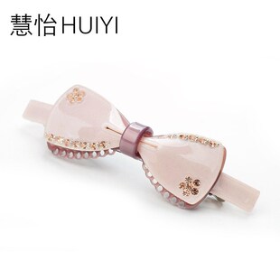 醋酸饰品韩国发饰发夹韩版 盘发卡子头饰头花马尾夹扎头发夹子