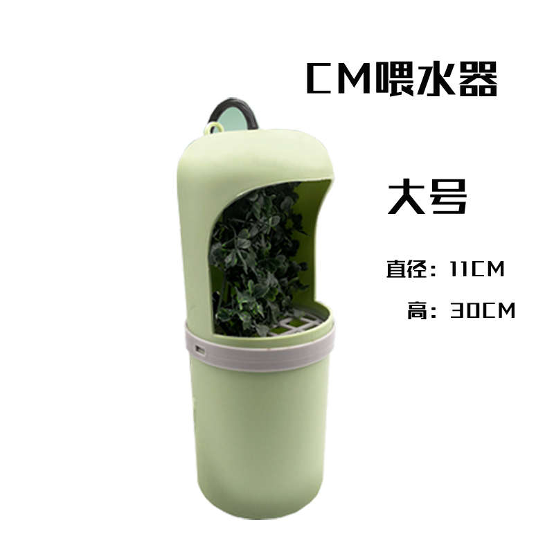 栖宠物加湿器喂爬虫水器循环水器食器滴变色龙喂饮水饲养喝水树箱