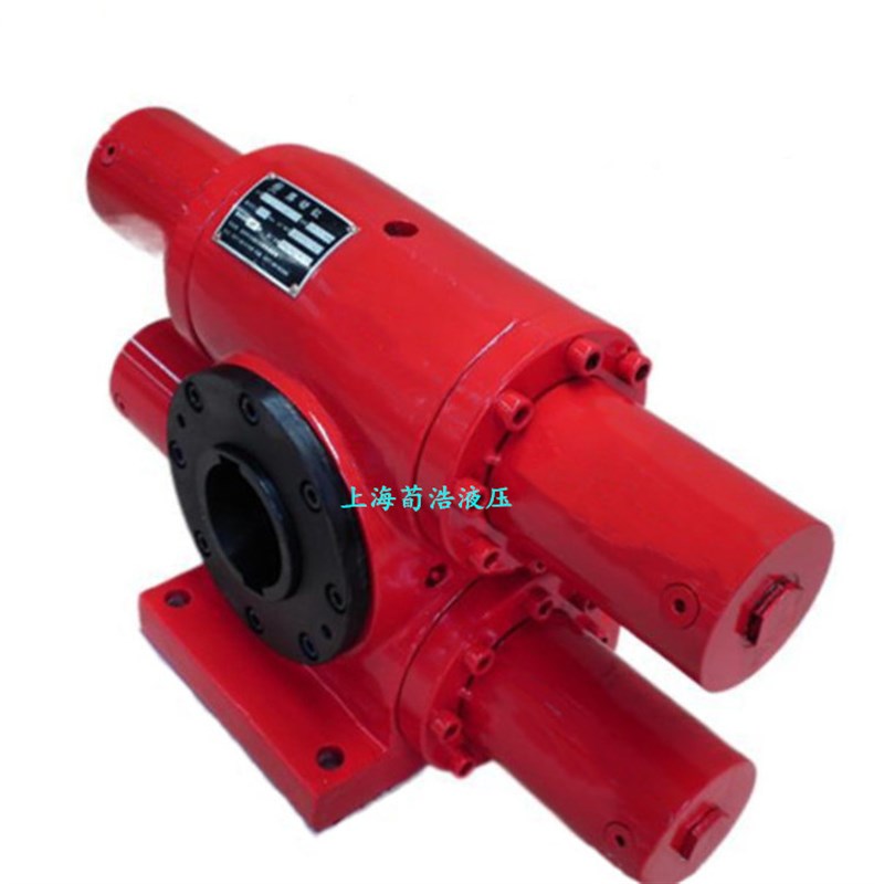 源头厂家销售齿轮齿条摆动油缸大扭矩力双齿条摆动液压油缸