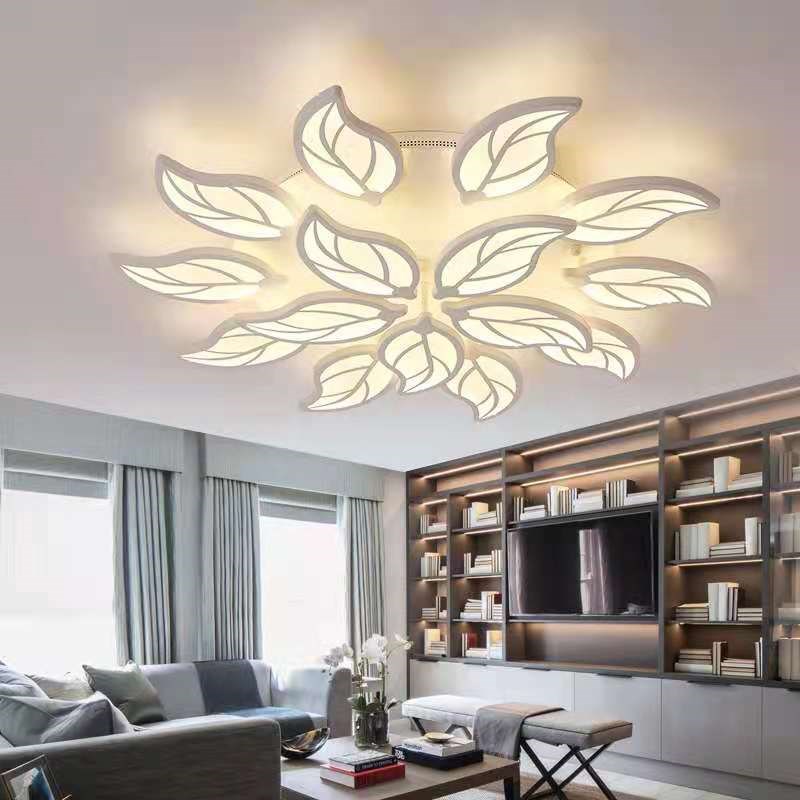 客厅灯创意亚克力简约led吸顶灯 现代LED卧室大气遥控灯具灯饰