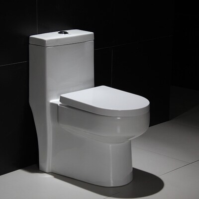 家用马桶坐便器100/120/150/180/E200/250/350坑距后排墙排陶瓷