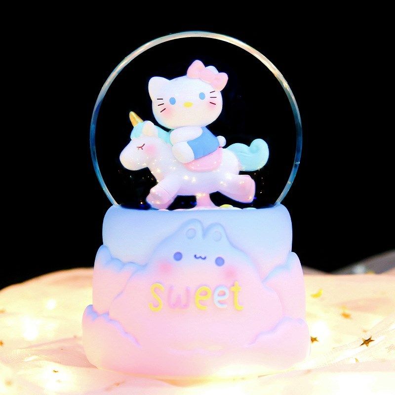 少女心云朵妹妹梦幻水晶球摆件女生卧室精致摆件闺蜜节日礼物,特色手工艺,其他特色工艺品,淘宝优惠券,粉丝福利购,淘宝优惠卷