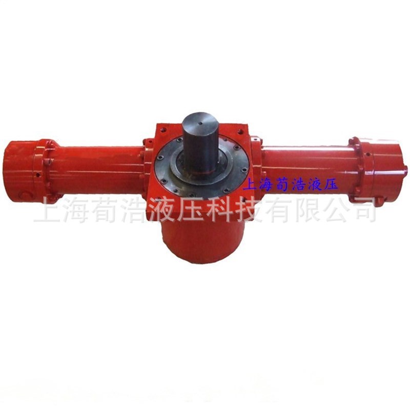源头厂家销售齿轮齿条摆动油缸轴式单齿条摆动液压油缸支持非标