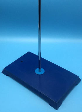 可开票 高档铸铁铁方台 铁u架台 滴定台 实验台  天津  泓佳盛