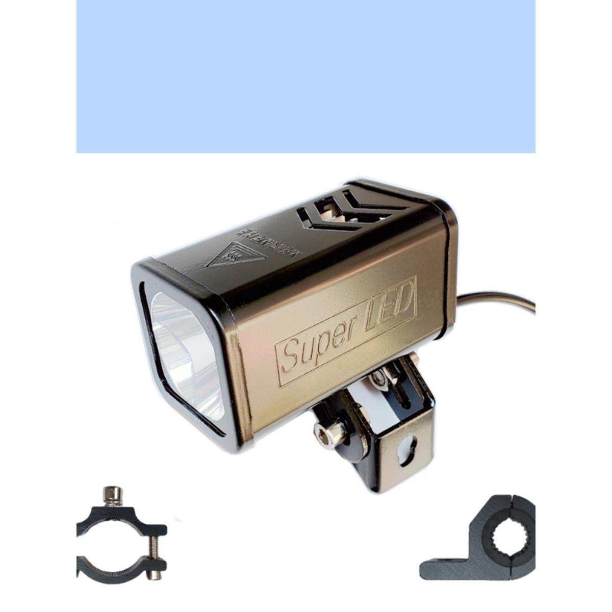 电动车改装LED远光灯超亮外置爆闪防水射灯摩托车防雾前大灯通用,电动车/配件/交通工具,电动车灯,淘宝优惠券,粉丝福利购,淘宝优惠卷