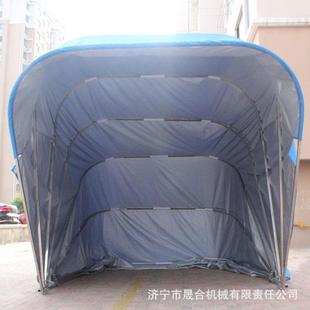 移动车棚室外停车场防雨雪 防晒可折叠 移动车库简易家用车棚