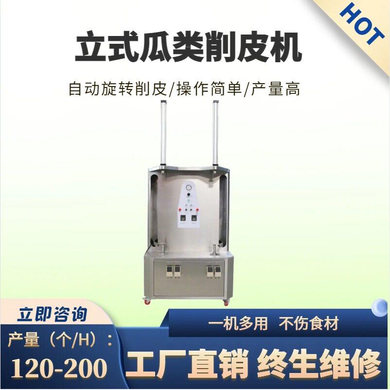 商用双头南瓜削皮机头南瓜冬瓜去皮机电动瓜果不锈钢削皮设备