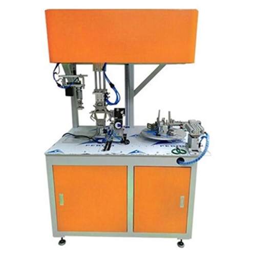 QR-82电源线双扎单扎型绕线扎线一体机插座线8字双扎单扎一体机