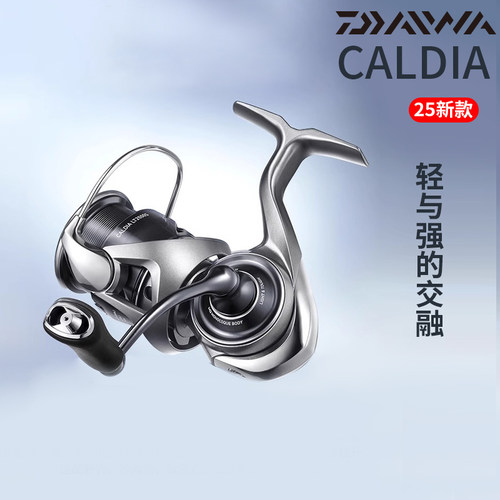 DAIWA达亿瓦25款CALDIA LT卡路迪亚纺车轮轻量泛用远投路亚鱼轮