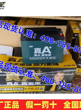 石墨烯6-EVF-45超威电瓶6-FM-52