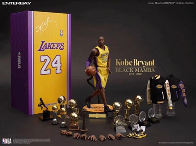 全新现货 Enterbay EB 科比 5.0 双夹克 限定版 黑曼巴