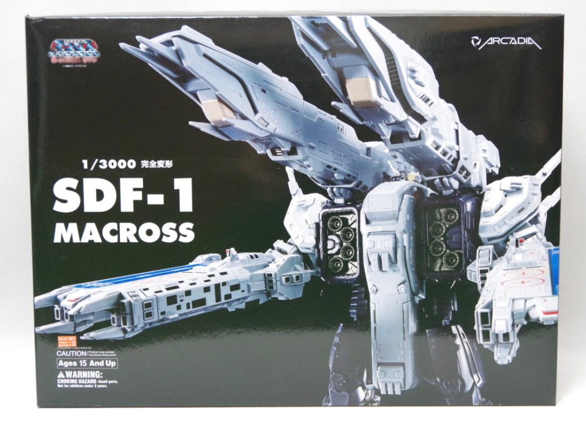 全新现货 Arcadia 1/3000  超时空要塞 SDF-1 母舰