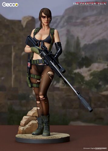 Gecco 1/6 MGS 合金装备 幻痛 QUIET 静静