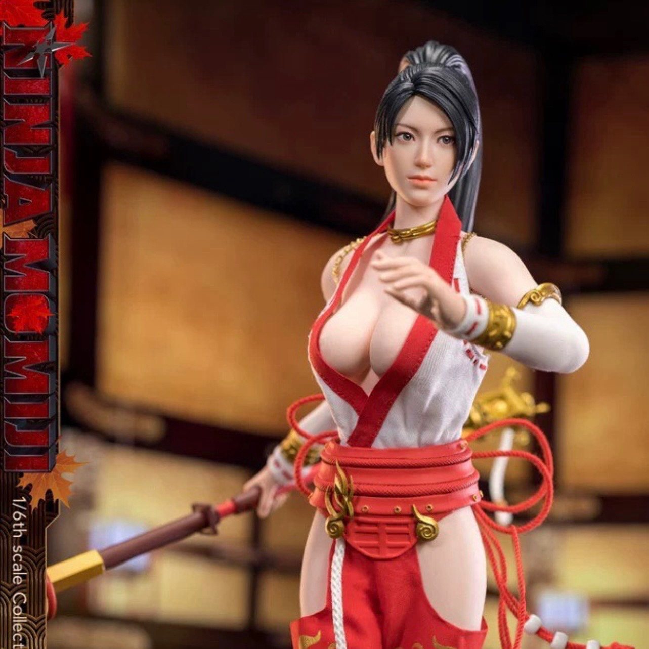 全新现货 SWTOYS 1/6 女忍者红叶