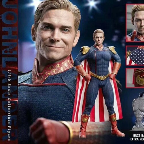 全新现货 SOOSOOTOYS 1/6 黑袍纠察队 祖国人 sst026