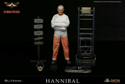BLITZWAY 1/6 沉默的羔羊 汉尼拔 束缚