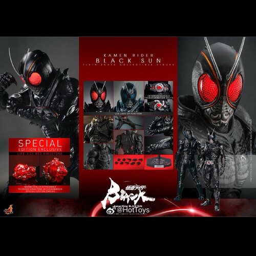 全新现货 HOT TOYS HT 1/6 假面骑士BLACK 黑日 特别版