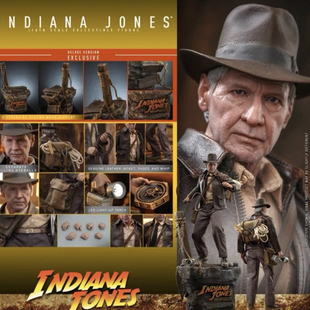全新现货 HOTTOYS HT 1/6 夺宝奇兵 印第安纳琼斯 豪华版