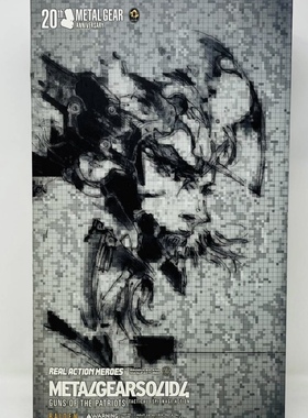 MEDICOM RAH 1/6 合金装备4 MGS4 雷电