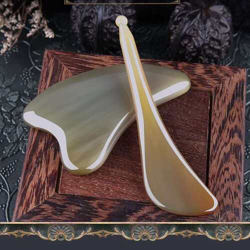 牛角美容专用拔筋棒全身通用经络