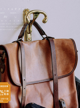 年轮公园-冶致 ZoringPark Hearth 玄关卧室壁挂黄铜衣帽收纳钩子