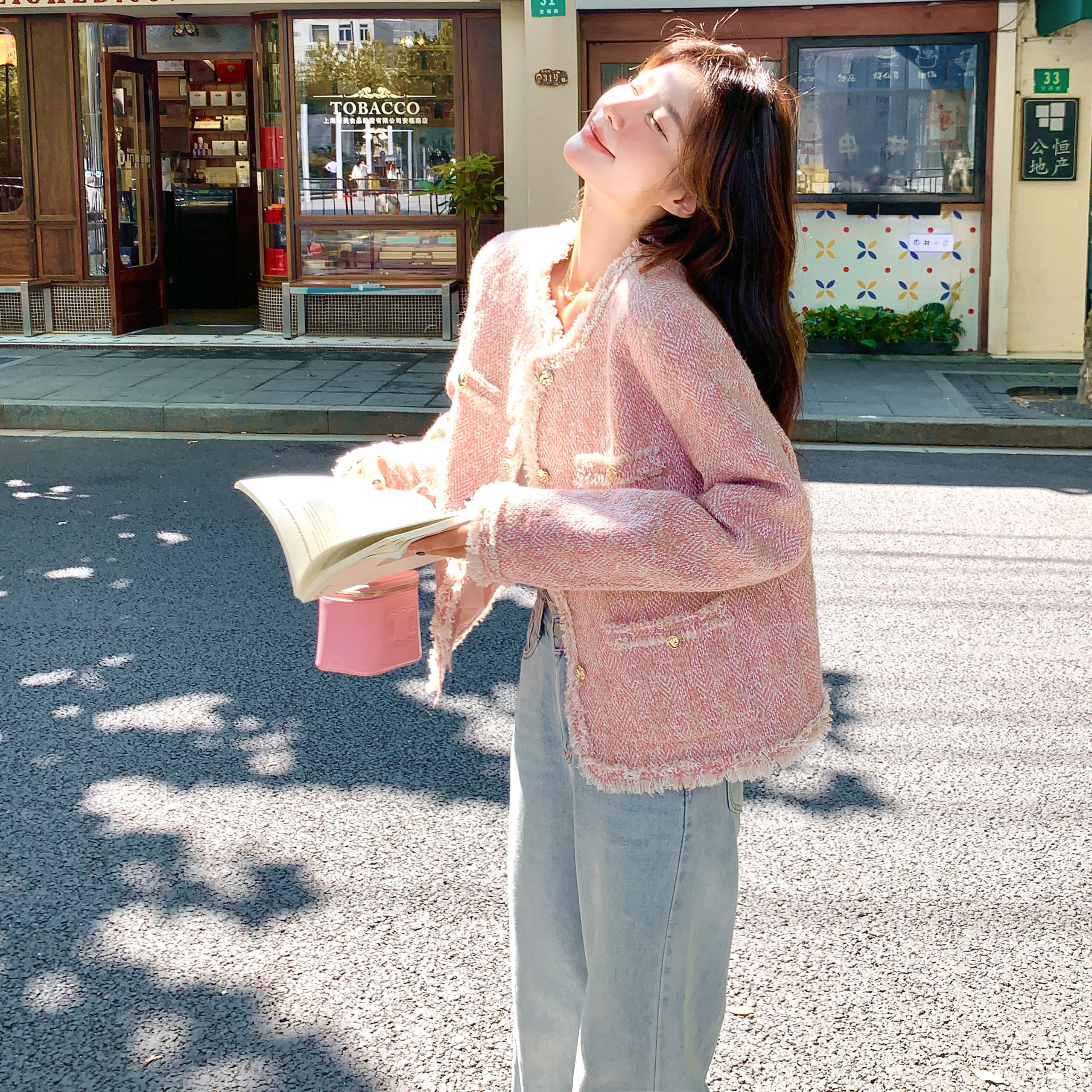 【档口有货】香风流苏外套2c079-9227-p165-k228,女装短外套,2C079